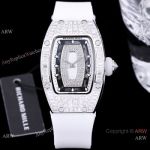 Swiss Clone Richard Mille Women Baguette Diamond watch RM007 31mm